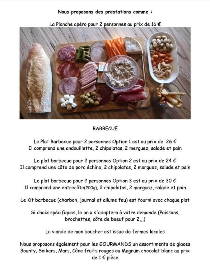 La Roulotte de la Trigalle Valognes Esterno foto